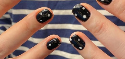 Маникюр в черном цвете на февраль 2026: стильные новинки зимы
