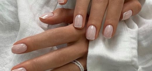 Стильный дизайн коротких ногтей зимой 2026
