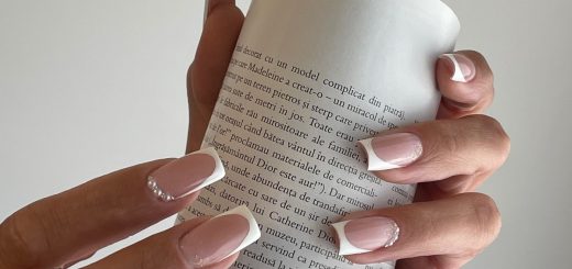 Квадратный маникюр весны 2026: форма снова в центре внимания