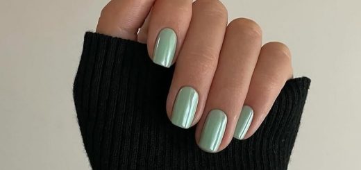 Зеленый маникюр весны 2026: оттенок, который освежает руки