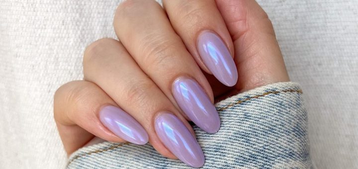 Лавандовый маникюр: оттенок, который заменяет нюд этой весной
