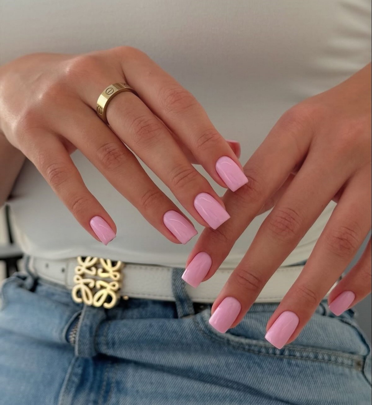 Розовый маникюр весны 2026: оттенки в тренде