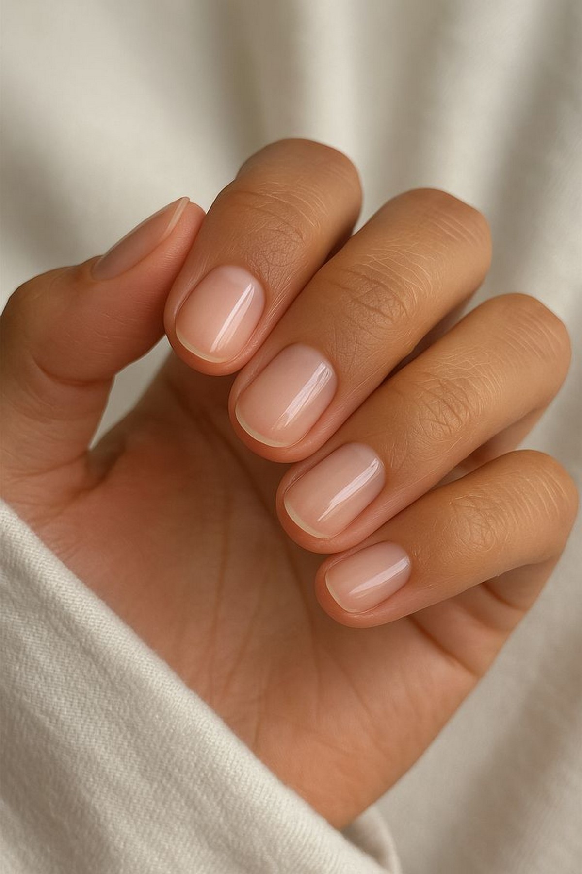 Светлый маникюр: 25 идей с чистым покрытием на ногтях